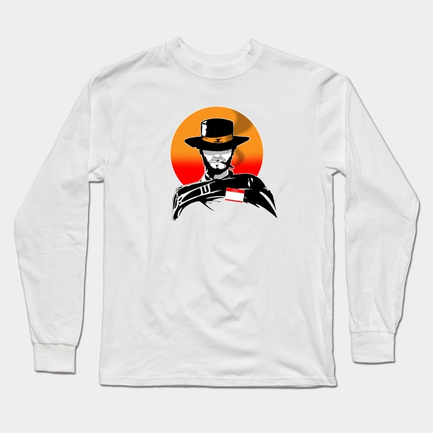 The man with no name Long Sleeve T-Shirt by yayzus